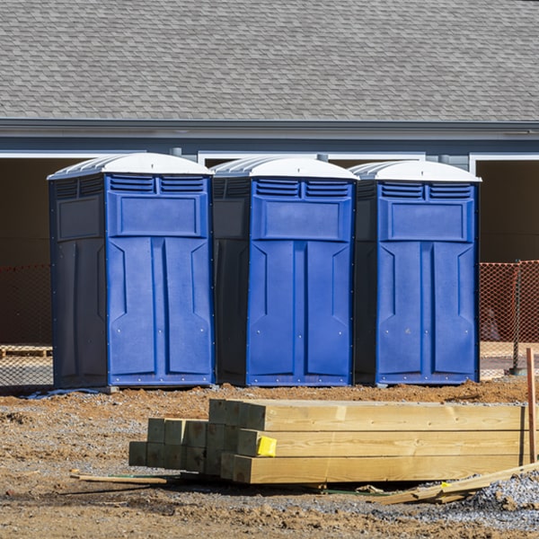 can i customize the exterior of the portable restrooms with my event logo or branding in Hazelton